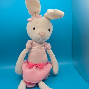 Jellycat Rare  London Tutu Lulu Bunny Rabbit Ballerina Plush Stuffed Animal